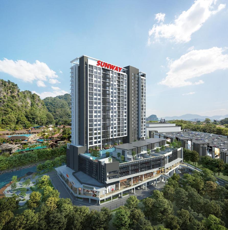 Ipoh Tambun Lost World Sunway Onsen Suites Luna 2R2B 8Paxs Экстерьер фото