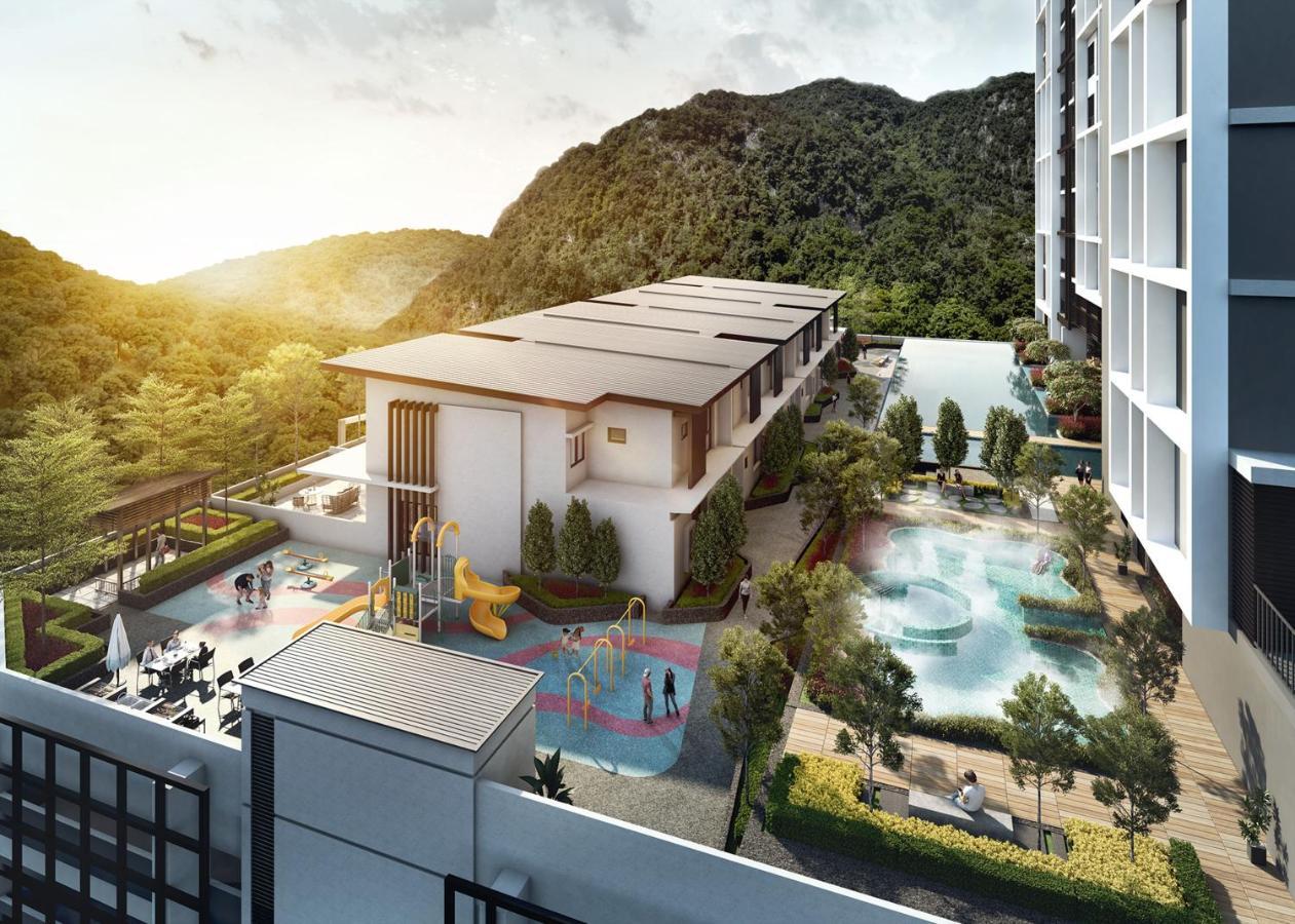 Ipoh Tambun Lost World Sunway Onsen Suites Luna 2R2B 8Paxs Экстерьер фото