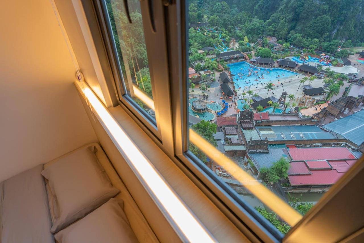 Ipoh Tambun Lost World Sunway Onsen Suites Luna 2R2B 8Paxs Экстерьер фото