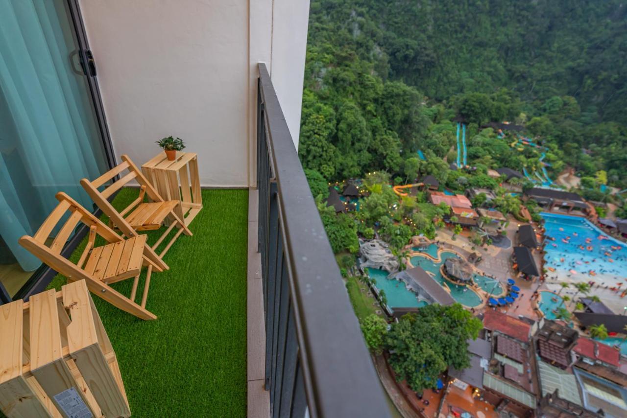 Ipoh Tambun Lost World Sunway Onsen Suites Luna 2R2B 8Paxs Экстерьер фото